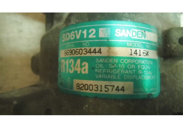 Компрессор кондиционера Renault, Clio 2, Kangoo, Megane 1-2, Scenic, Logan, Sandero 7700273801, 7701499969, 7711135926, 8200315744, 8200600117, 8200953358, 8200716562, 8200866436, 8200315744 *